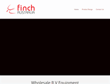 Tablet Screenshot of finchaustralia.com.au